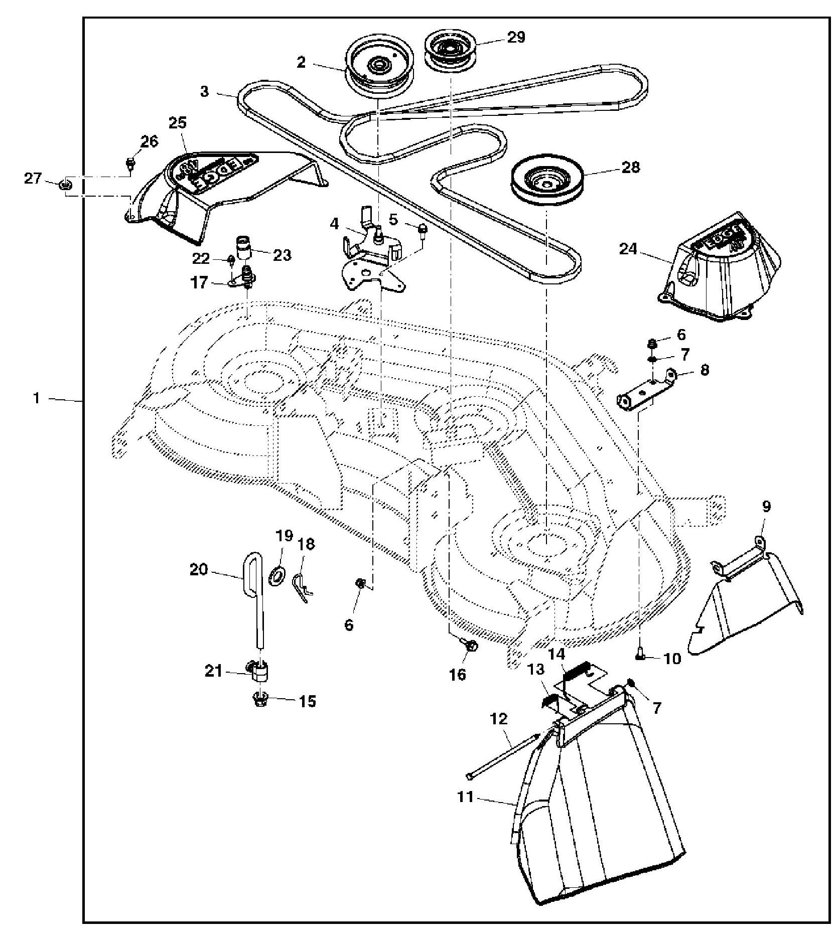 John Deere Mower Parts Diagram Honlaunch