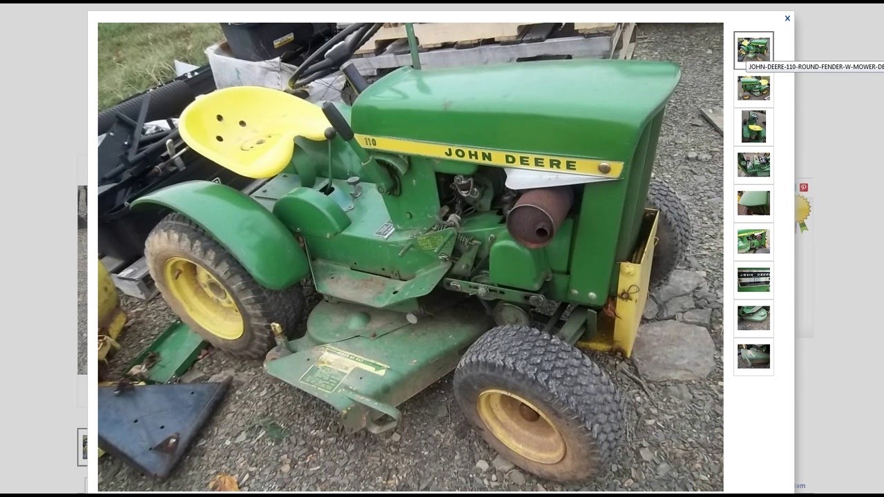 Vintage John Deere Lawn Tractor More John Deere Tractors More John Deere Tractors 9756