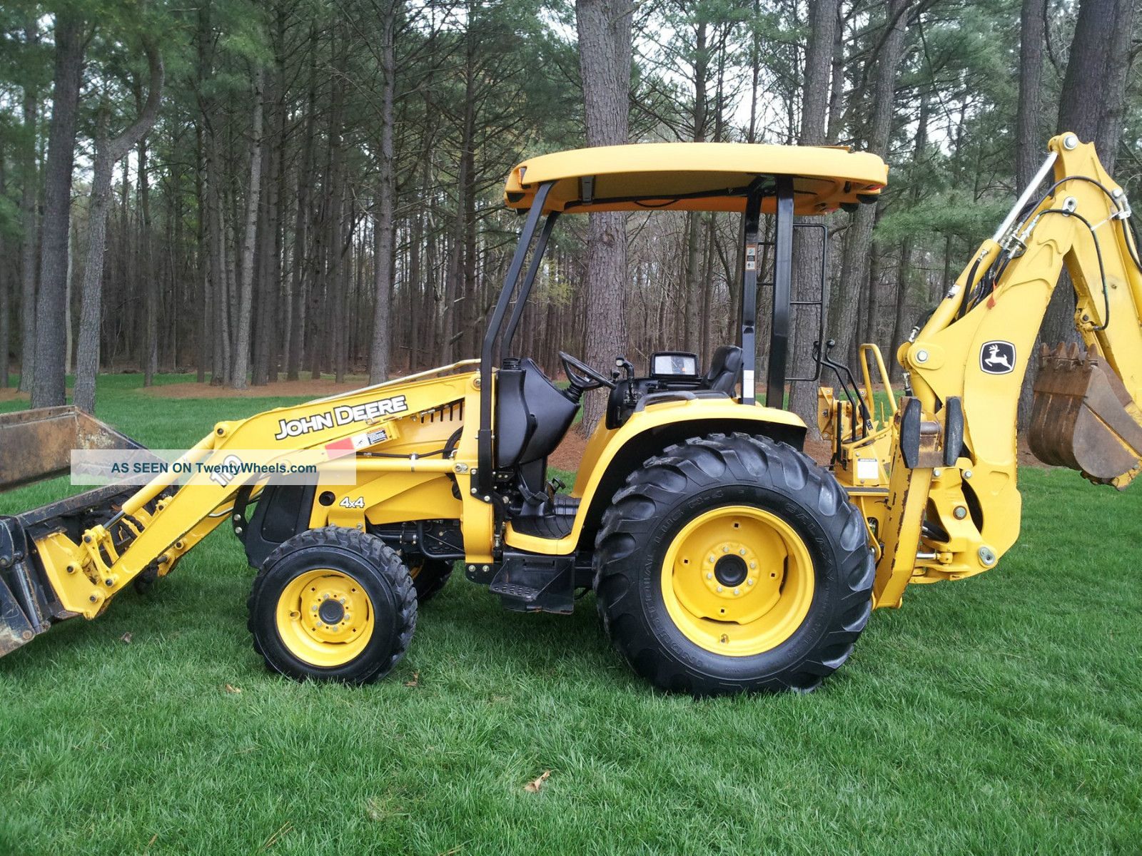 John Deere 110 Tractor Loader Backhoe John Deere Compact Utility